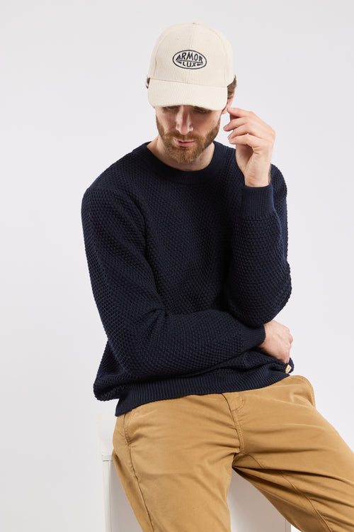 Casquette brodée - velours - Armor-lux - 4