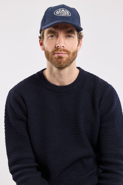 Bestickte Kappe – Samt - Armor-lux - 3