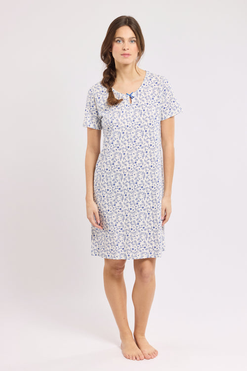 Geblümtes Nachthemd - Baumwolle - Armor-lux - 3