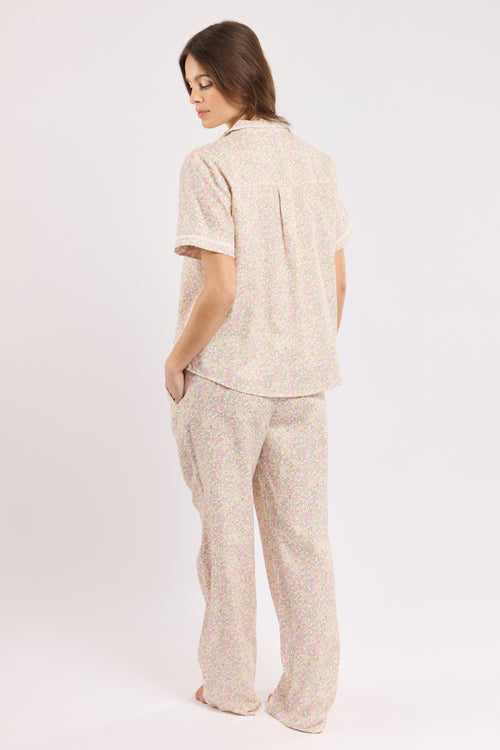 Floral print pyjamas - cotton - Armor-lux - 4