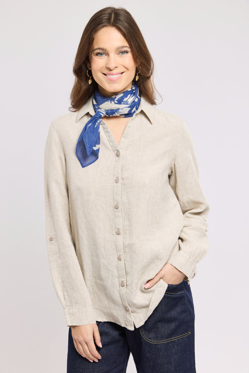 Chemise unie - lin - Armor-lux - 1