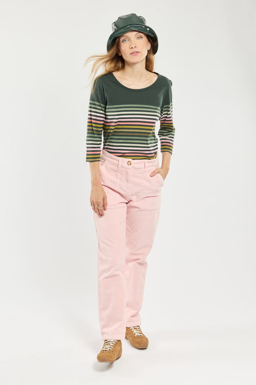 10-colour striped top - cotton - Armor-lux - 3