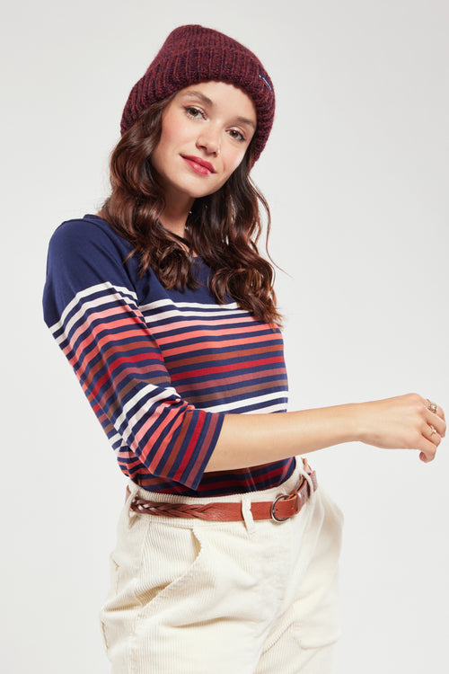 10-colour Breton striped shirt - light cotton - Armor-lux - 2