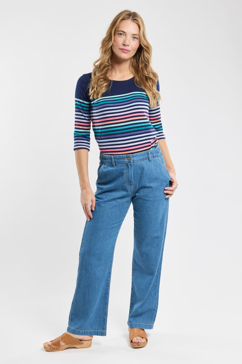 10-colour Breton striped shirt - light cotton - Armor-lux - 3