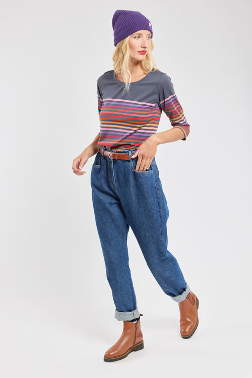 10-colour Breton striped shirt - light cotton - Armor-lux - 4