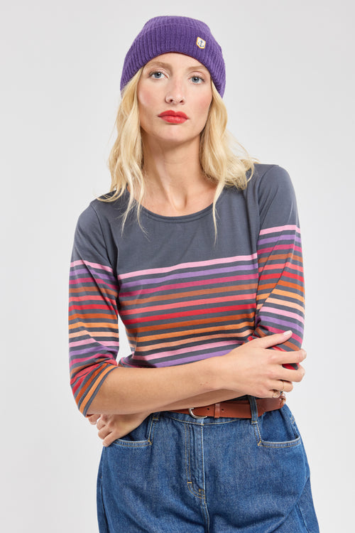 10-colour Breton striped shirt - light cotton - Armor-lux - 3