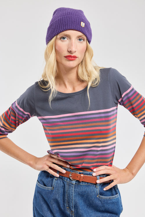 10-colour Breton striped shirt - light cotton - Armor-lux - 1
