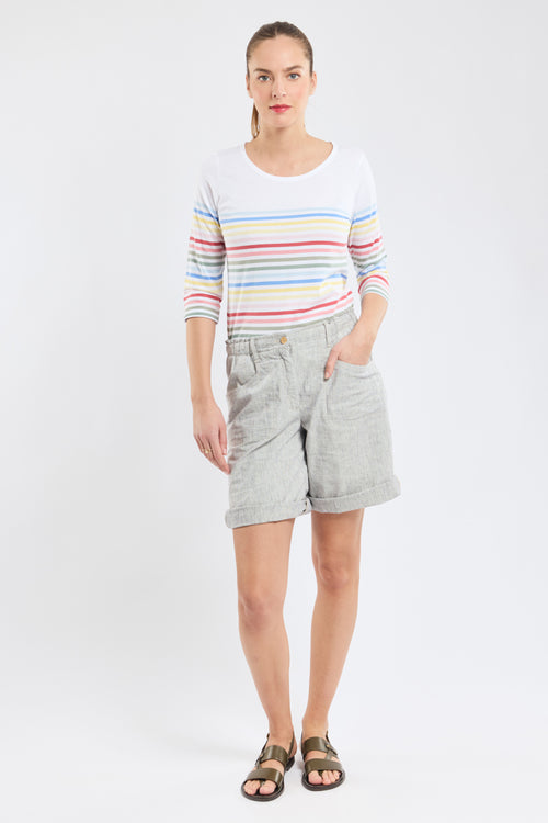 10-colour Breton striped shirt - light cotton - Armor-lux - 4