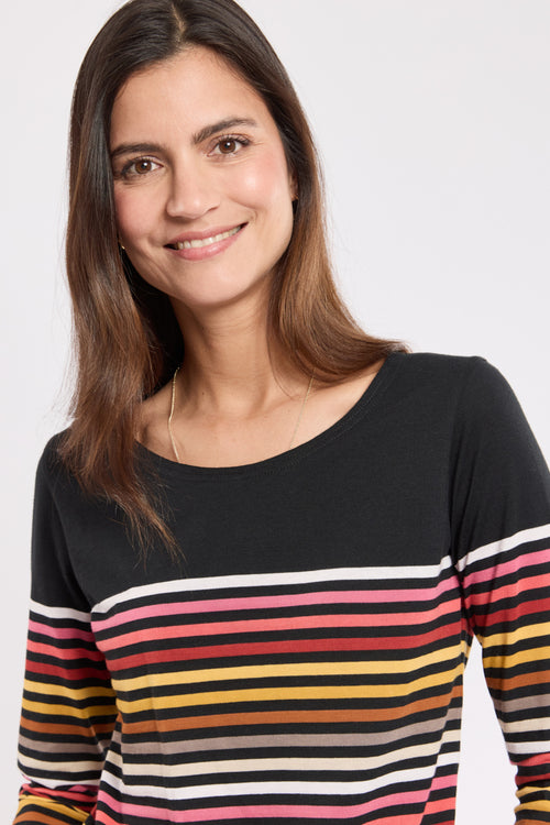 10-colour Breton striped shirt - cotton - Armor-lux - 3