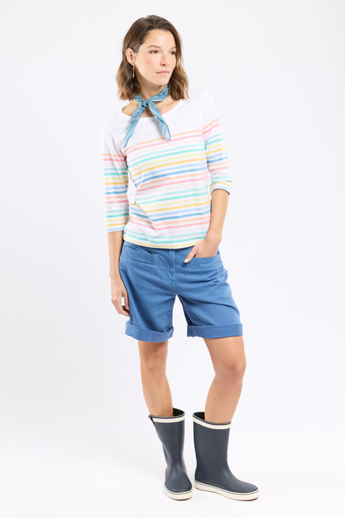 10-colour Breton striped shirt - cotton - Armor-lux - 3