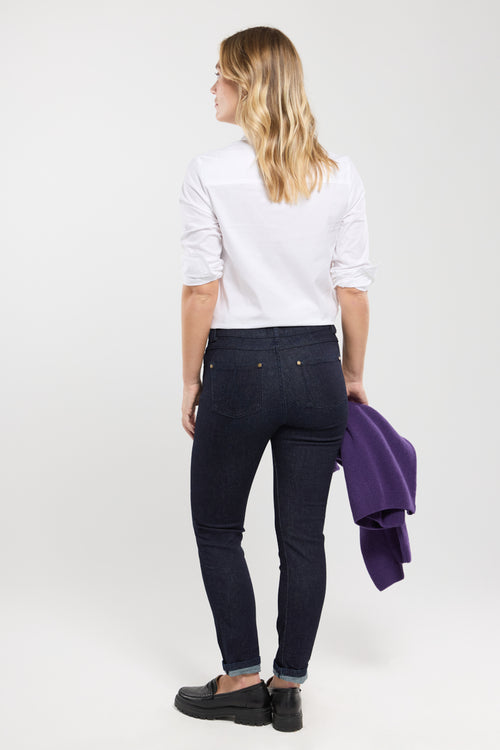 7/8 slim fit jeans - cotton - Armor-lux - 2