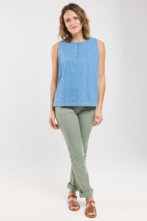 Gerade geschnittene Hose – Baumwolle - Armor-lux - 1