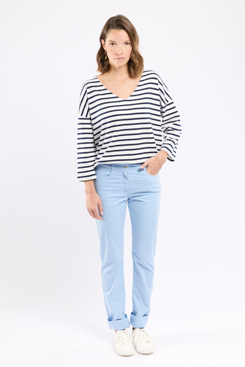 Gerade geschnittene Hose – Baumwolle - Armor-lux - 1