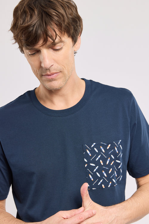 Pyjama short imprimé - coton - Armor-lux - 2