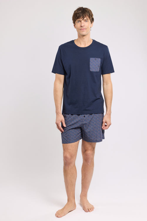 Pyjama mit Shorts - Baumwolle - Armor-lux - 3