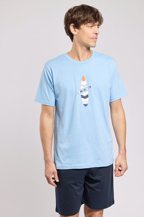 Pyjama-Short „Surf“ - Baumwolle - Armor-lux - 1