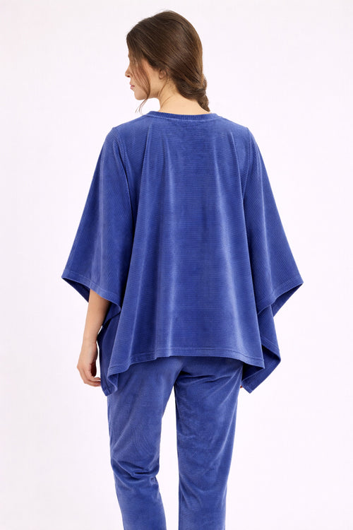 Poncho homewear - velours - Armor-lux - 2
