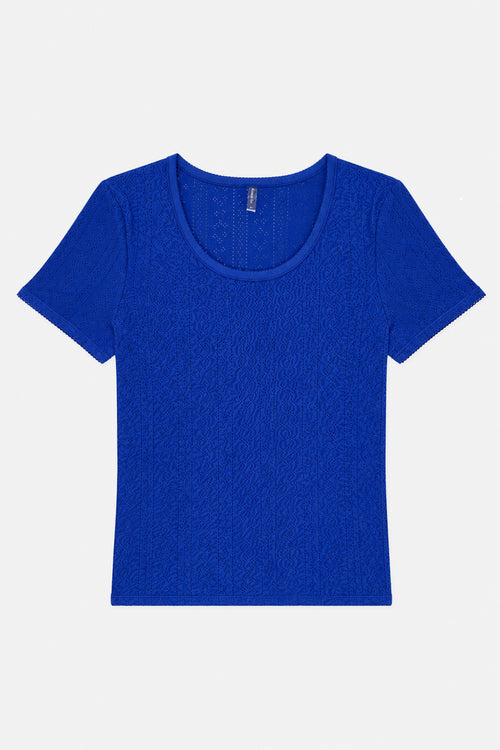 Openwork T-shirt - lightweight cotton - Armor-lux - 1