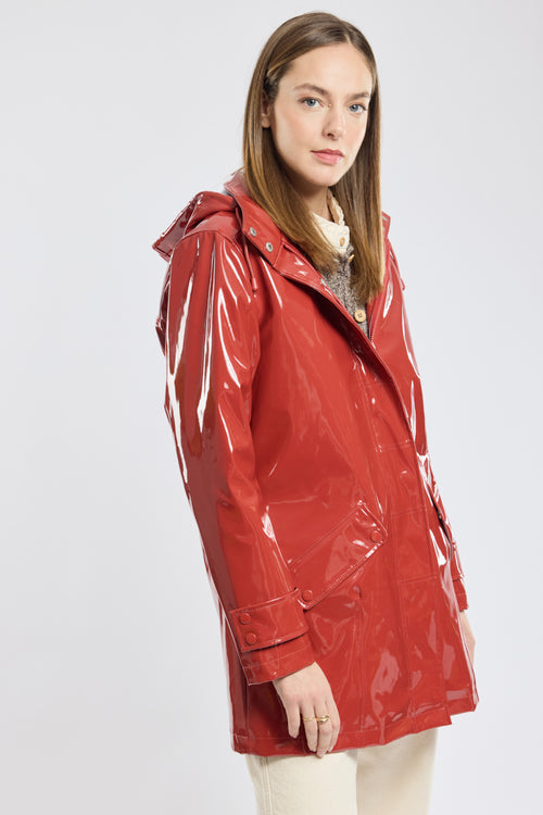 Glossy, water-repellent, waxed raincoat - Armor-lux - 4