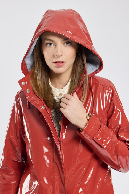 Glossy, water-repellent, waxed raincoat - Armor-lux - 2