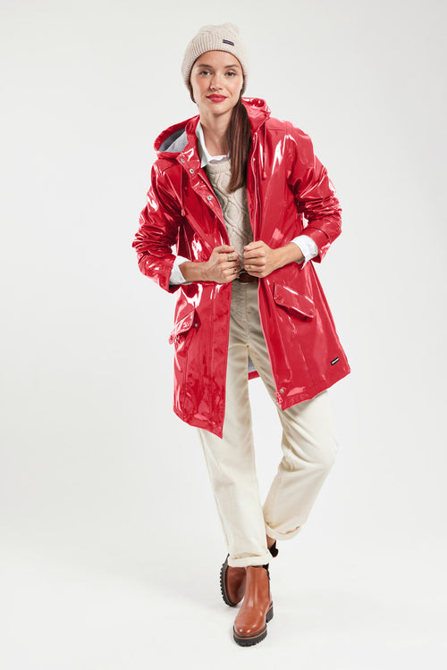 Glänzende, wasserabweisende Regenjacke - Armor-lux - 1