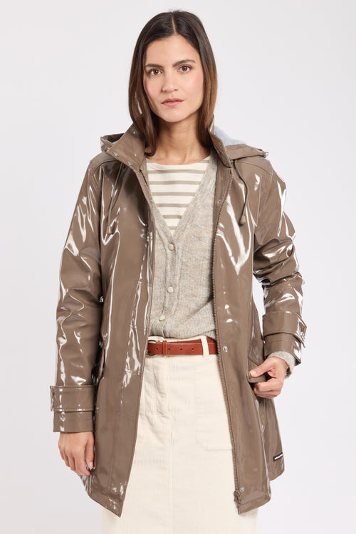 Shiny Waxed raincoat - Armor-lux - 1
