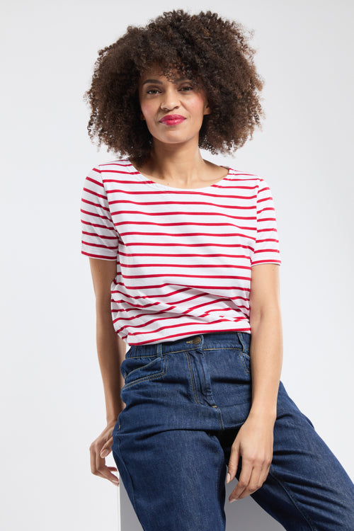 Breton striped shirt Héritage - light cotton - Armor-lux - 3