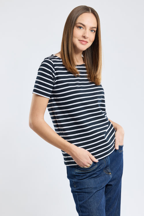 Breton striped shirt Héritage - light cotton - Armor-lux - 5