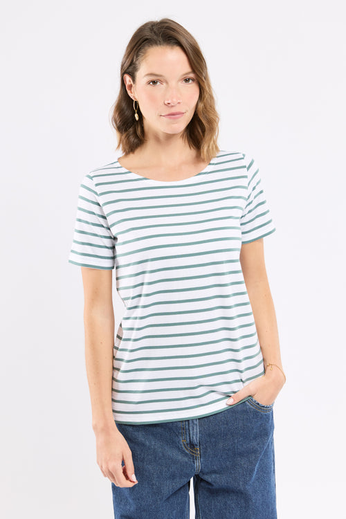 Breton striped shirt Héritage - light cotton - Armor-lux - 4
