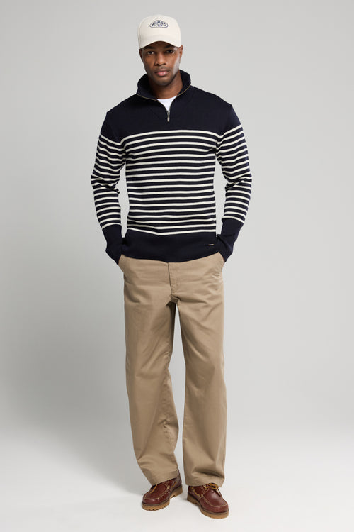Half zip jumper Héritage - wool - Armor-lux - 2