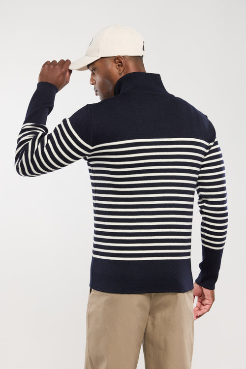 Half zip jumper Héritage - wool - Armor-lux - 4