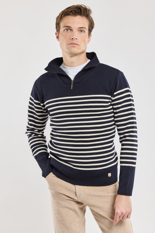 Héritage Pullover mit Kragen - aus Wolle - Armor-lux - 3