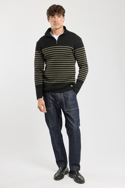 Héritage Truckerkragen-Pullover - Wolle - Armor-lux - 3