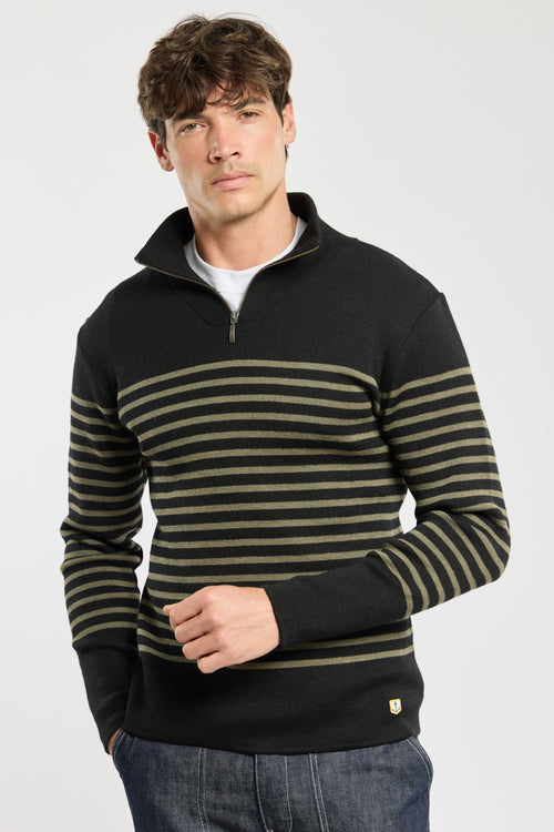 Héritage Truckerkragen-Pullover - Wolle - Armor-lux - 1