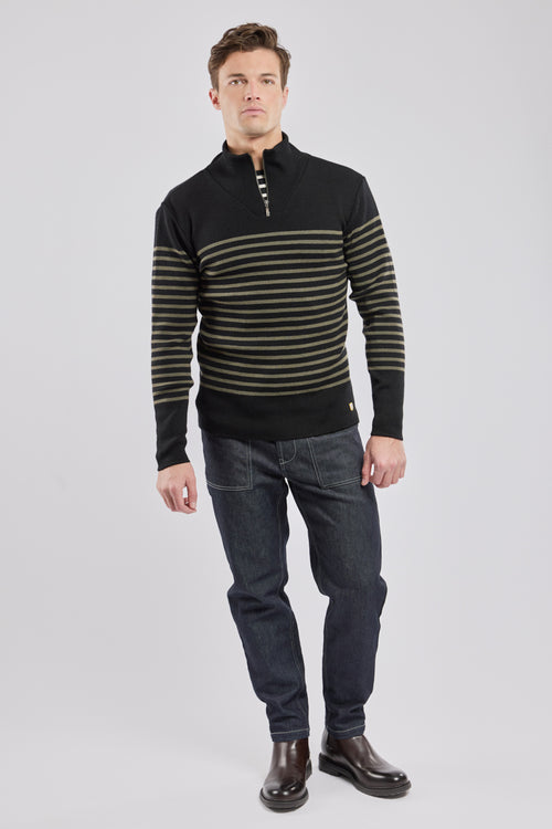 Héritage Truckerkragen-Pullover - Wolle - Armor-lux - 3