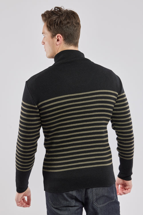 Héritage Truckerkragen-Pullover - Wolle - Armor-lux - 4