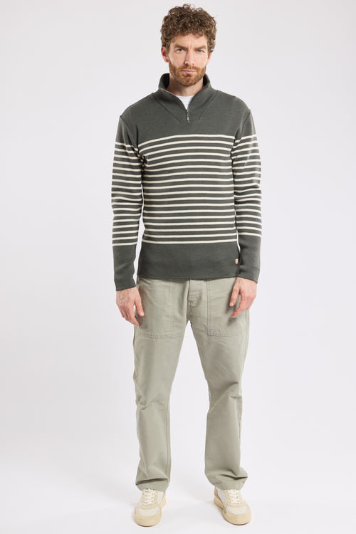 Pullover mit Stehkragen – Wolle - Armor-lux - 4