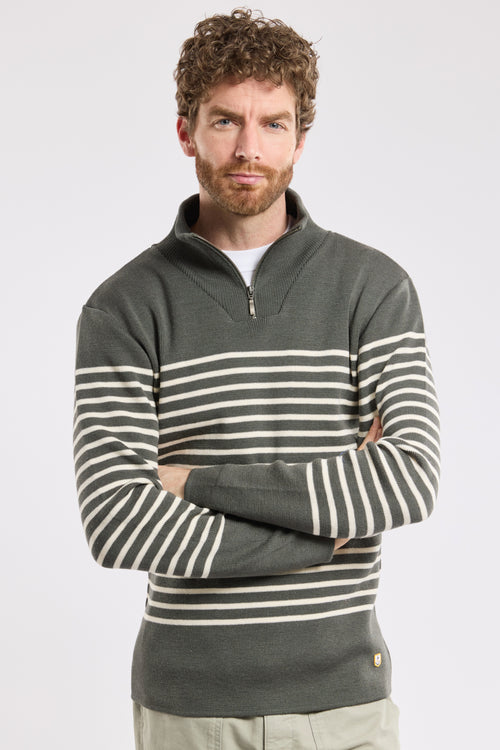 Pullover mit Stehkragen – Wolle - Armor-lux - 1