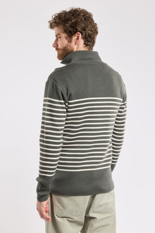 Pullover mit Stehkragen – Wolle - Armor-lux - 5