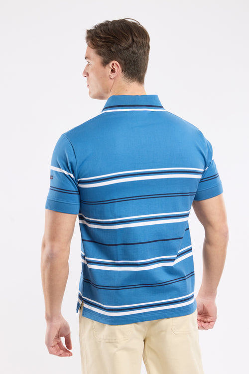 Gestreiftes Polohemd – leichte Baumwolle - Armor-lux - 4