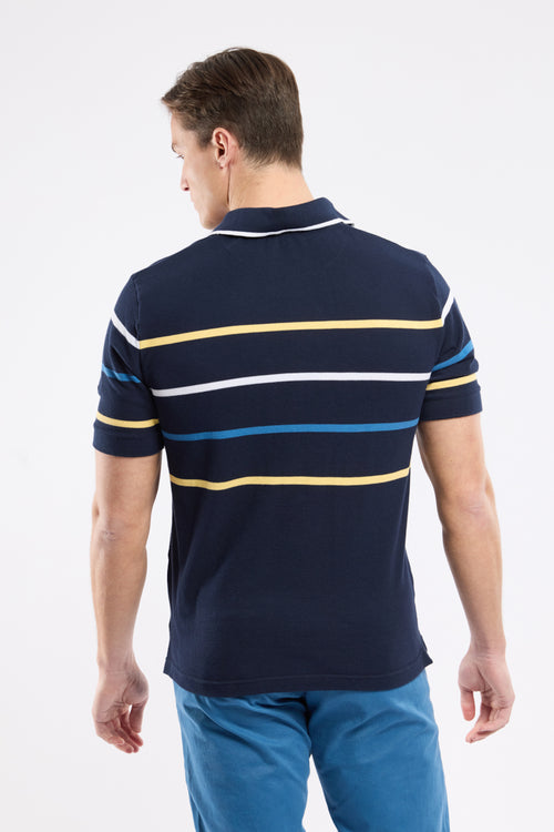 Polo rayé - coton piqué - Armor-lux - 4