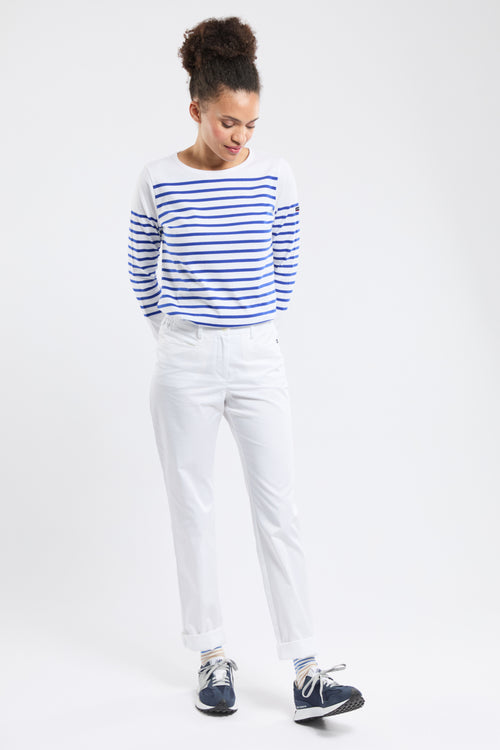 Trousers with elastic waistband - cotton - Armor-lux - 5