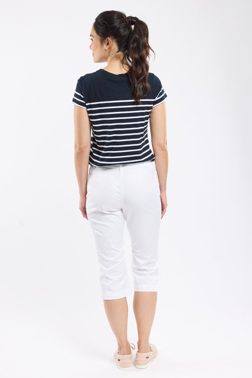 Cropped trousers with elastic waistband - Armor-lux - 3