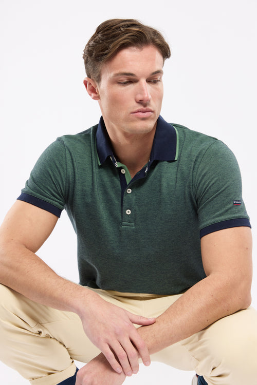 Polo manches courtes - maille piquée - Armor-lux - 1