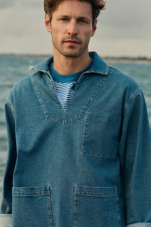 Vareuse en denim Heritage - coton - Armor-lux - 1