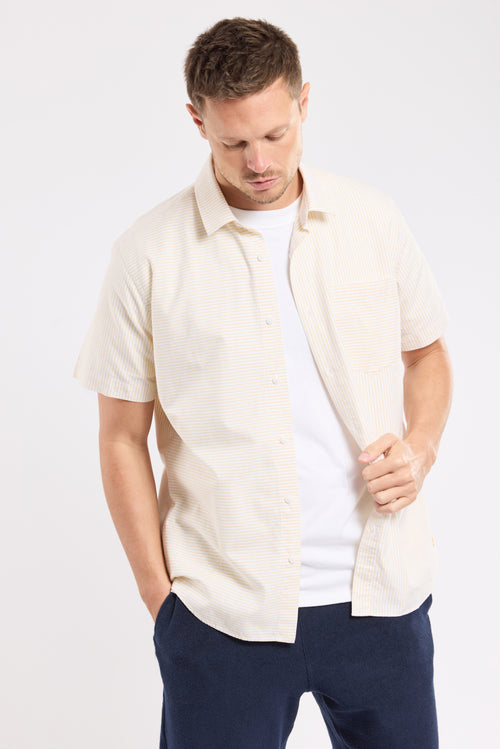 Chemise manches courtes Héritage - coton - Armor-lux - 1