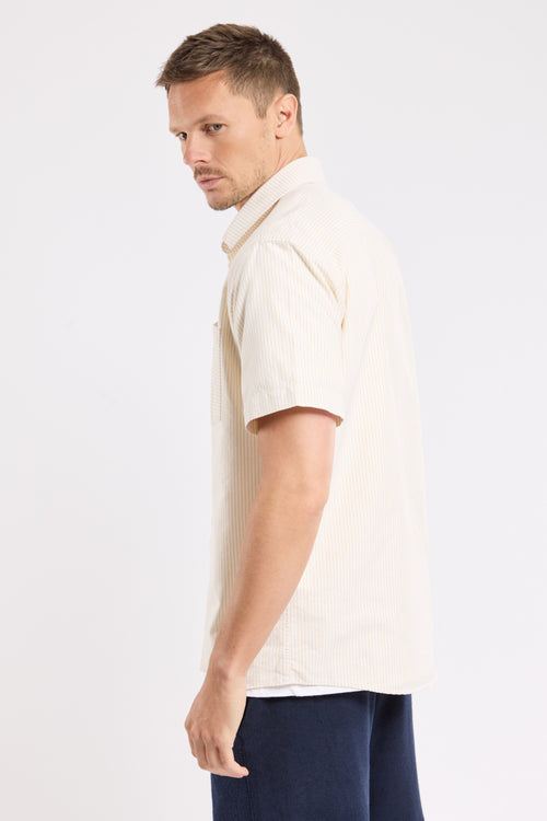 Héritage short-sleeved shirt - cotton - Armor-lux - 5