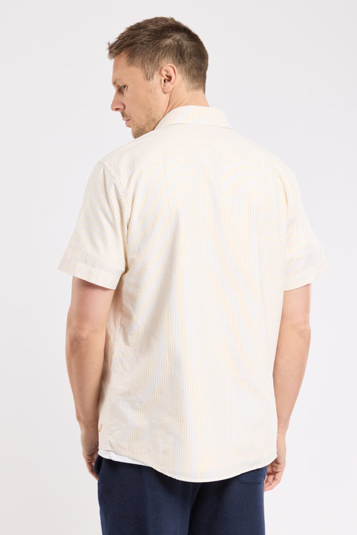 Héritage short-sleeved shirt - cotton - Armor-lux - 6