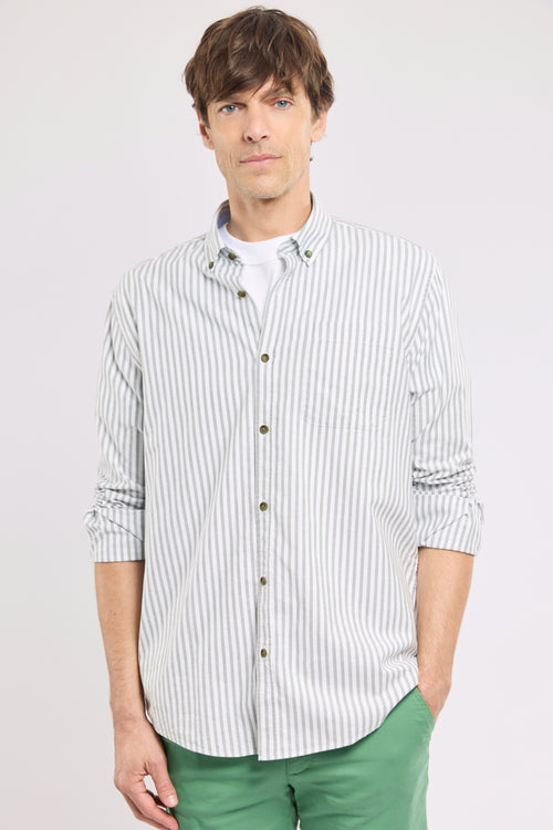 Chemise fines rayures - coton - Armor-lux - 4