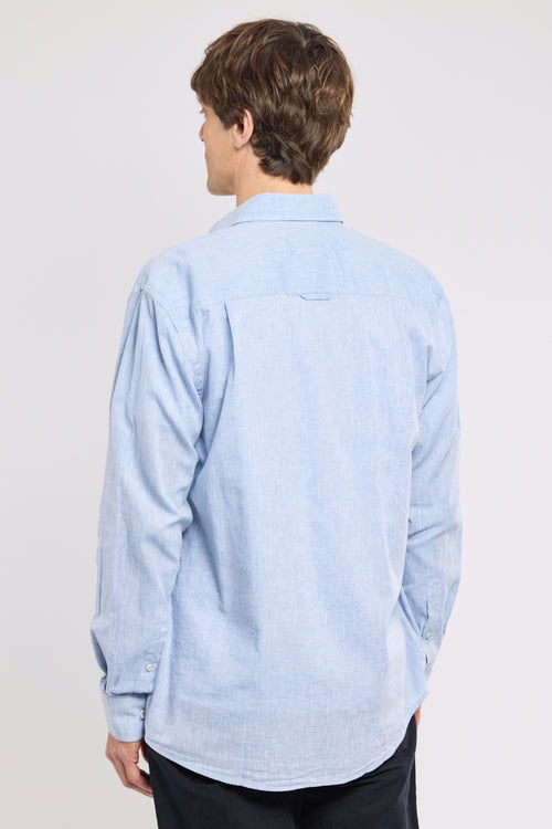 Hemd in Comfort-Fit - Baumwolle und Leinen - Armor-lux - 4